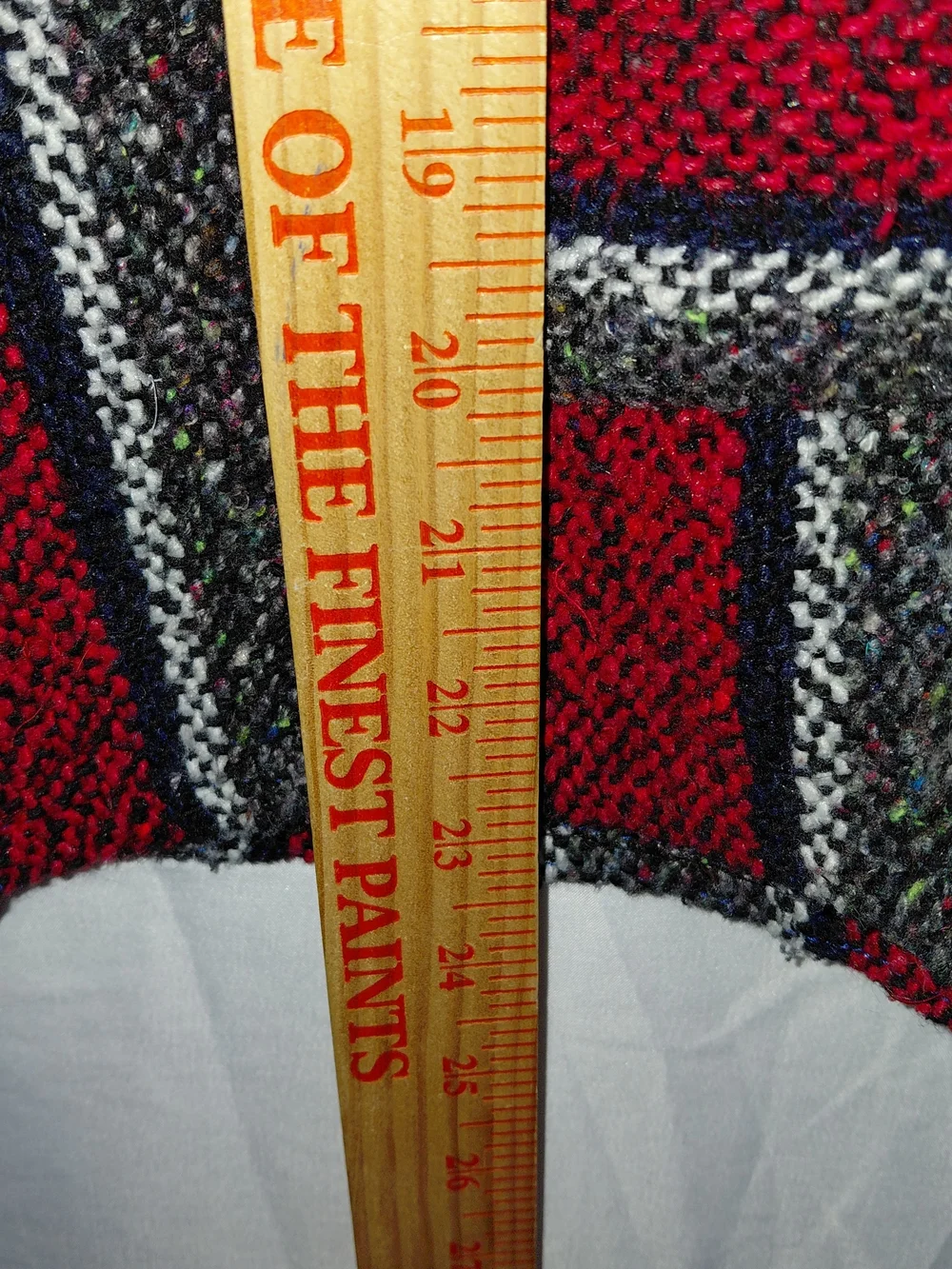 Men’s Striped Baja Pullover Sweater Hoodie - Red & Black. #2209
